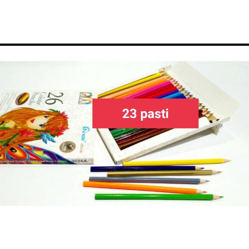

pensil warna NDM 26 warna