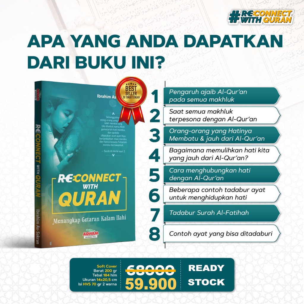 Buku Reconnect with Al-Quran