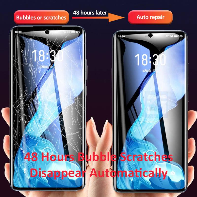 Pelindung Layar Hydrogel Anti Spy Untuk Huawei Honor 20 50 60 70 9X Pro 30 Pro Plus Honor 10 20 Lite 20S 20i 50SE 60SE