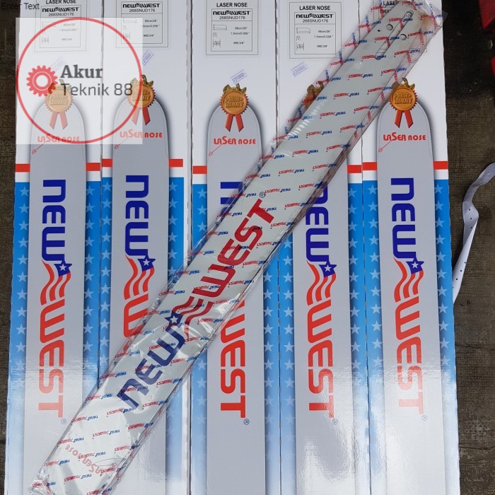 bar chainsaw senso NEW WEST 26 inch LASER 44 mata untuk 728 788 NEW WEST ASLI ORIGINAL