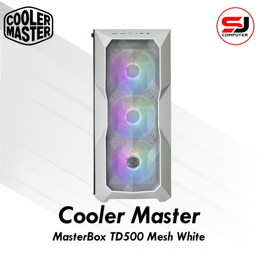 CoolerMaster MasterBox TD500 Mesh White