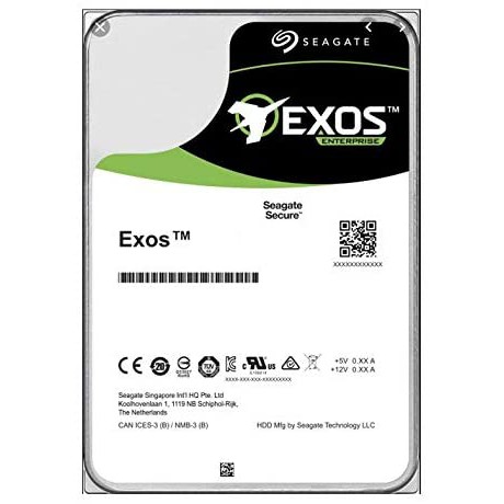 SEAGATE EXOS X16 16TB ST16000NM003G 3.5&quot; 7200RPM 256MB SED Bare Drive