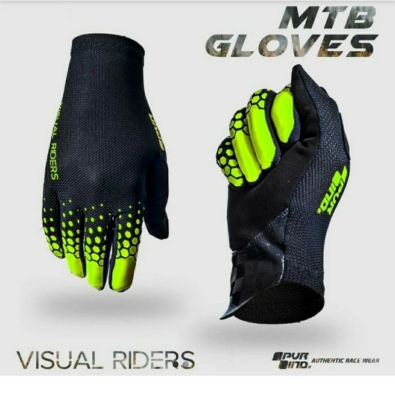 Sarung Tangan Sepeda Full Finger PVR 04 STABILO - Sarung Tangan Roadbike MTB