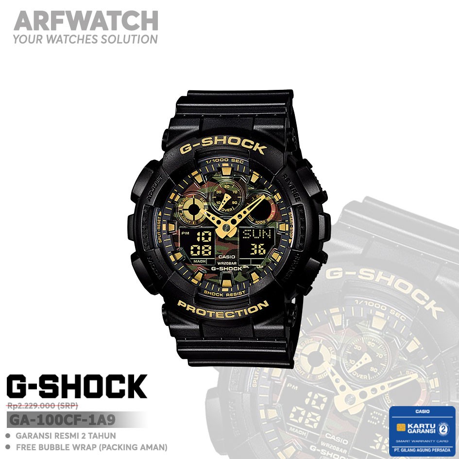 Casio G-Shock GA-100CF-1A9 / GA-100CF-1A9DR Original
