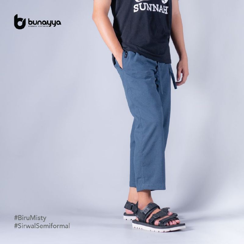 Sirwal Semiformal laa Isbal by Bunayya Sunnah Clothing Celana Dewasa Sirwal Outdoor.