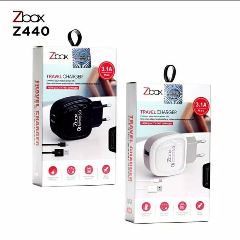Charger Zbox z440 micro dan tipe c