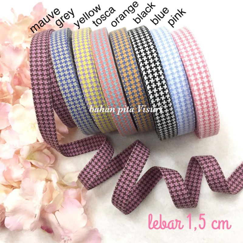 Pita Korea Houndstooth Cut 1,6 cm per yard (90cm)