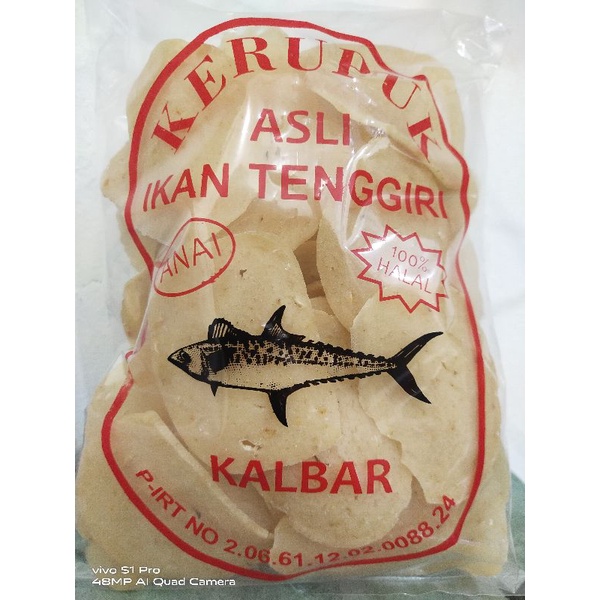 

Kerupuk ikan tenggiri 400g kerupuk enak asli ikan keropok ikan krupuk renyah cracker Kerupuk halal kerupuk ikan tenggiri 89