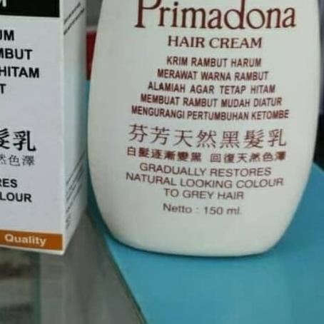 ♩ ❤MURAH & ORI❤ Primadona Hair Cream minyak penghitam rambut ➦
