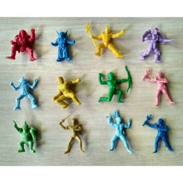 Mainan Robot Power Ranger Mini Jadoel / Mainan Jadul era 90an