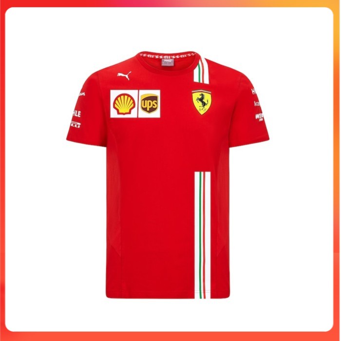 tshirt Baju Kaos Ferrari Scuderia F1 Formula 1 Team - High Quality