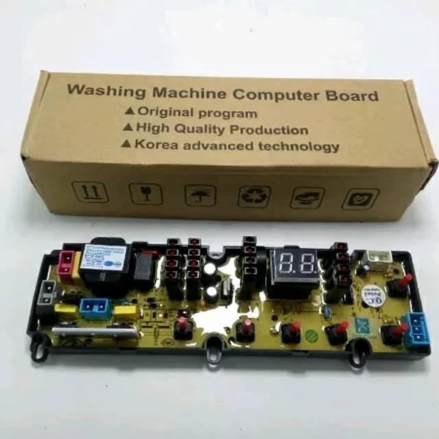 MODUL PCB MESIN CUCI PANA SONIC NA F 70B5 NA F 70B3 80B5- 6 TOMBOL