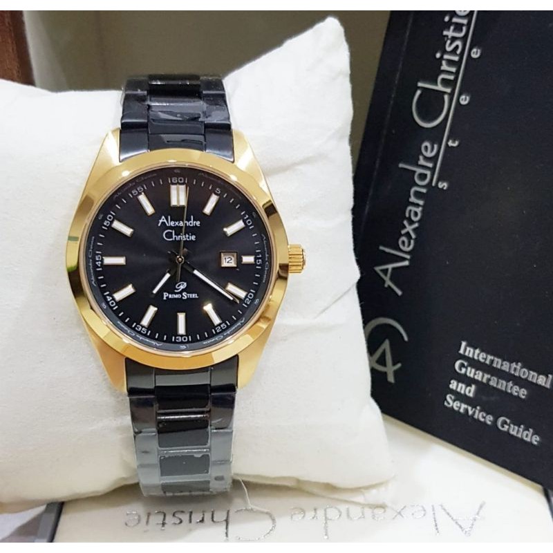 JAM TANGAN WANITA ALEXANDRE CHRISTIE AC1021 PRIMO STEEL NEW AC 1021 ORIGINAL GARANSI