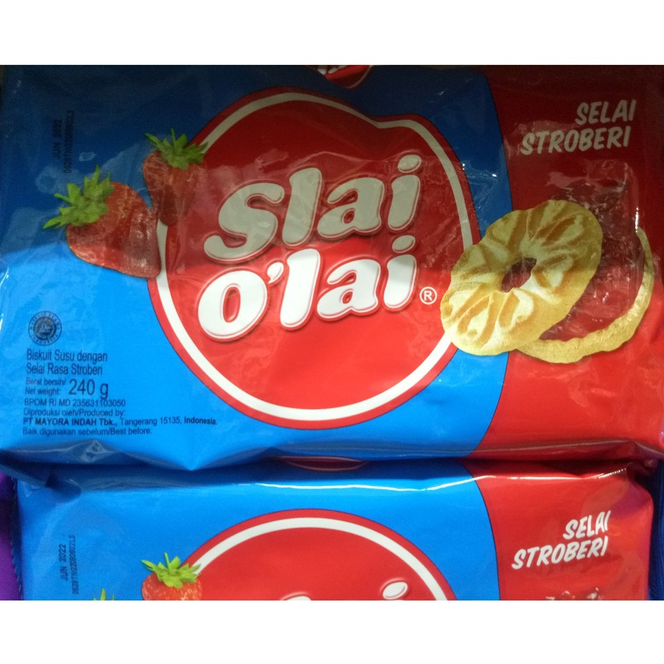 

Slai O'lai Strawberry dan Blueberry 240gr