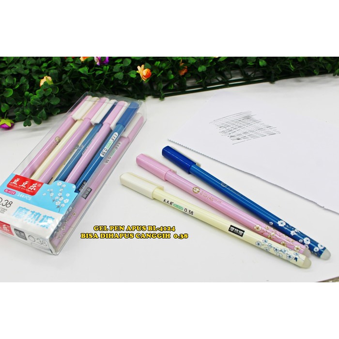 

BEST PRODUCT GEL PEN HAPUS BL-4124 / PULPEN GEL BISA DI HAPUS ERASEABLE PEN 0.38MM PRODUK TERMURAH