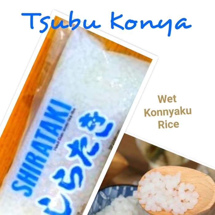 

PROMO TSUBU KONYA / WET KONNYAKU RICE UNTUK KETO DIET TERMURAH