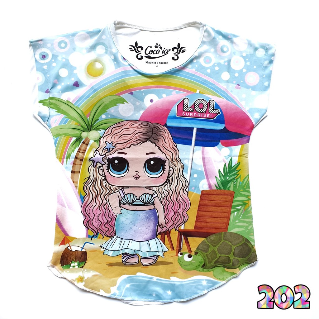 Kaos Anak Perempuan Coco Ice Lol