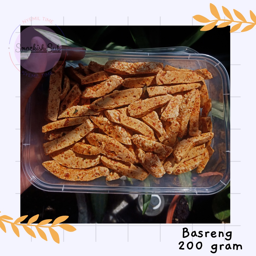 

Basreng kemas box 200 gram