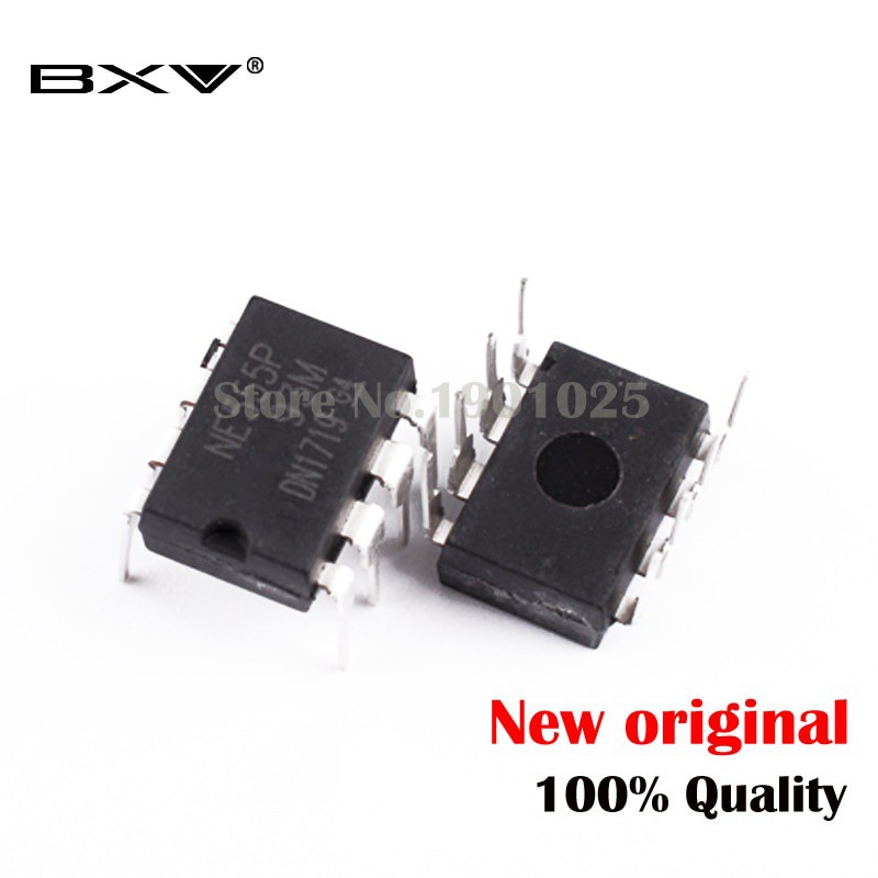 10pcs Ic Ne555 Ne555P Dip-8 555 Dip