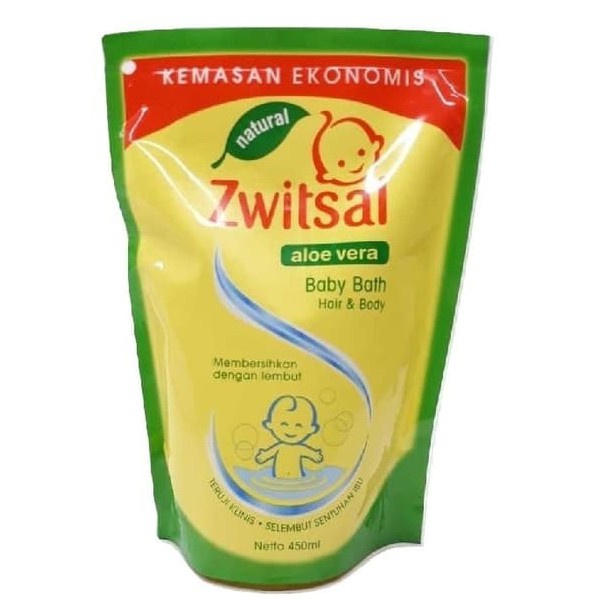 Zwitsal Baby Bath dan Sampo 250ML Refill / Hair&amp;Body 450ML