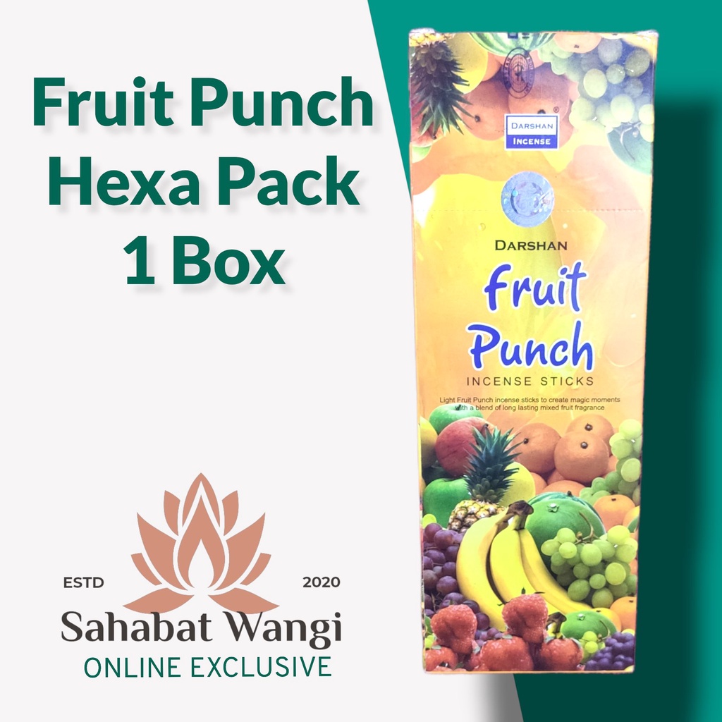 Dupa India Darshan Fruit Punch Hexa Short ( 6 Pack)