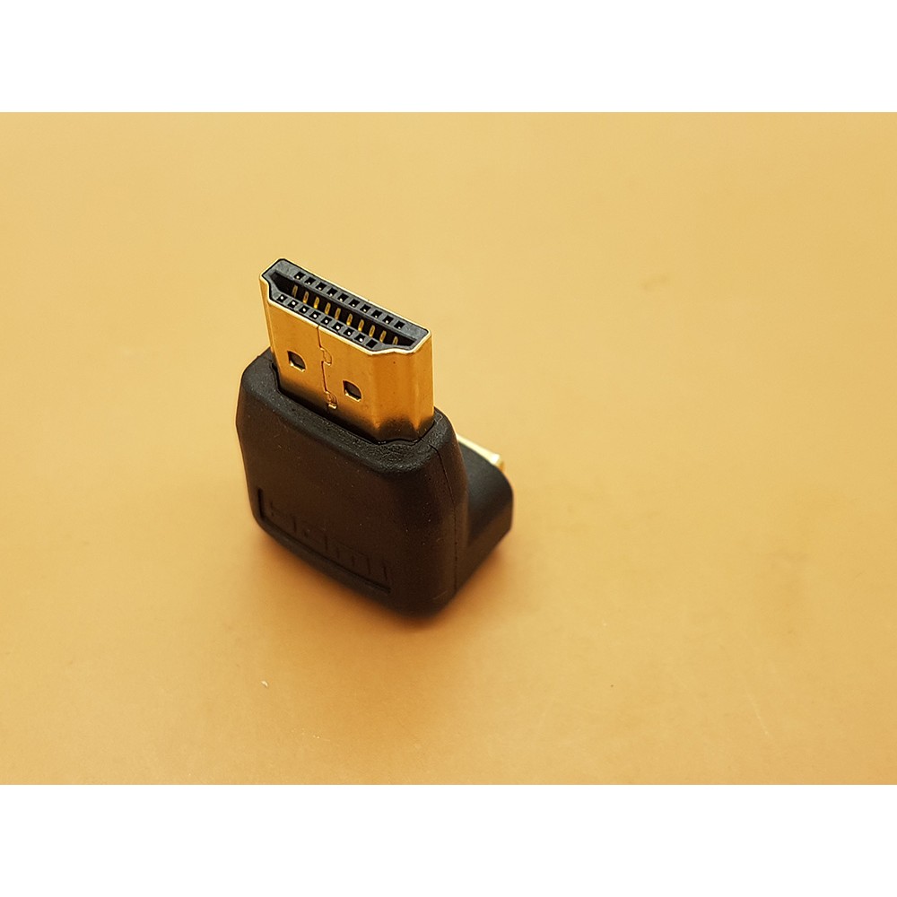 270 derajat L Shape HDMI Converter Male to Female