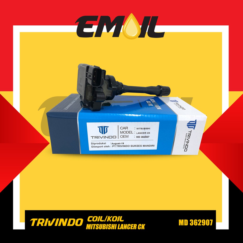 Coil Koil Mitsubishi Lancer CK MD362907 Trivindo