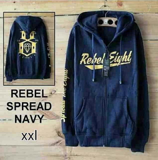 Jaket pria hoodie jumbo RBL8