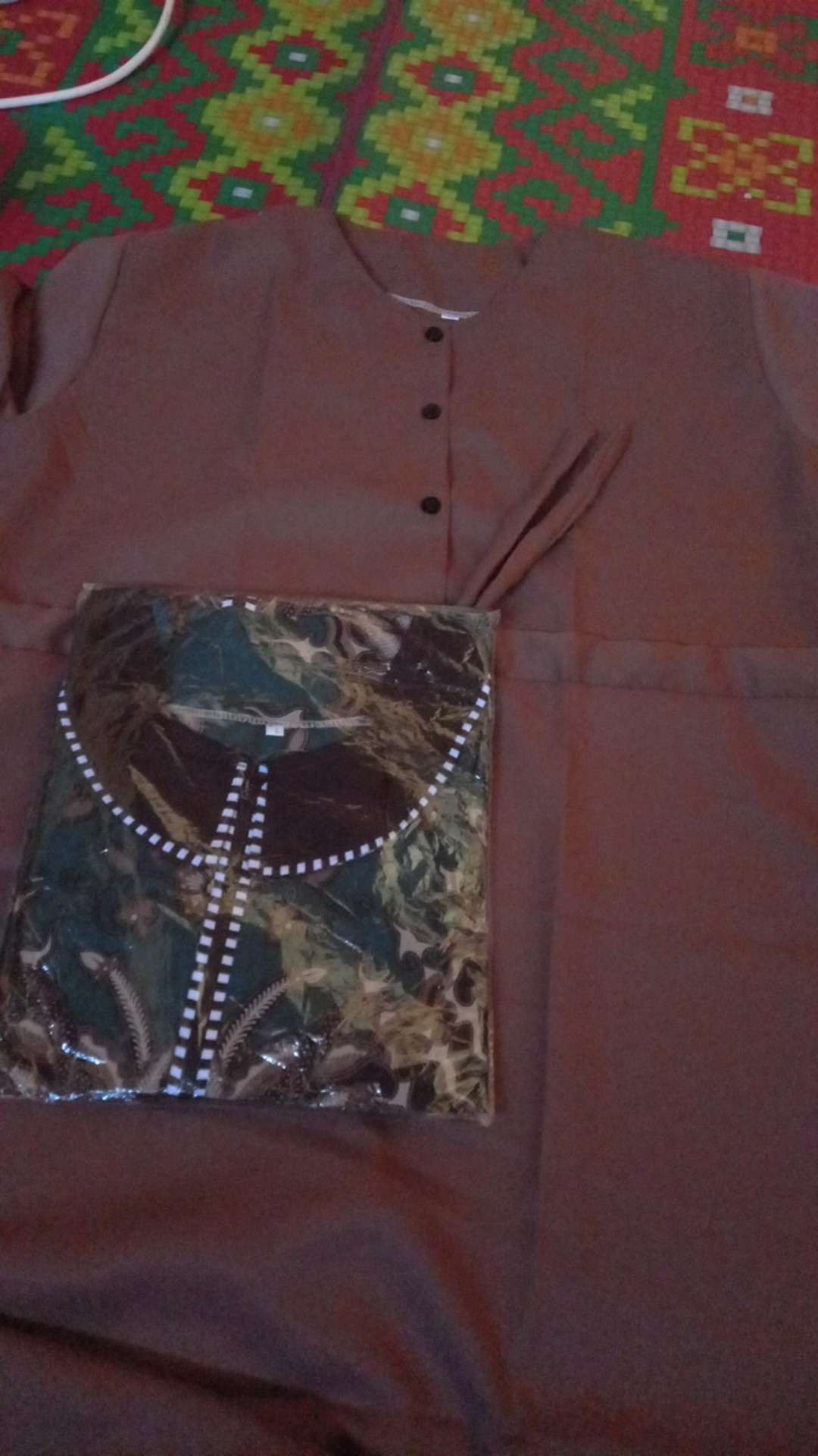 Batik Wanita Atasan Batik Ziper M L Xl Xxl Batik Kantor Keren Banget