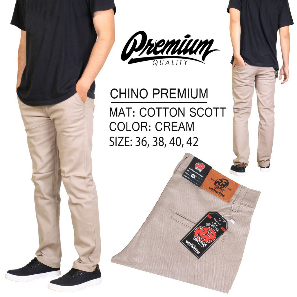 [COD] CELANA CHINO PANJANG PRIA / CELANA CHINO NOMER BESAR COWOK TERMURAH