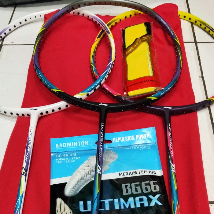 PROMO Raket badminton lining windstorm 74