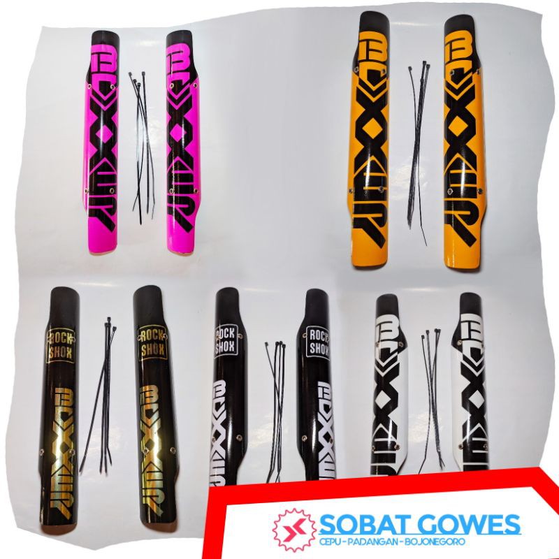 FORK GUARD Sepeda Pelindung Fork MTB Suspensi Roda Depan Handmade Murah Berkualitas