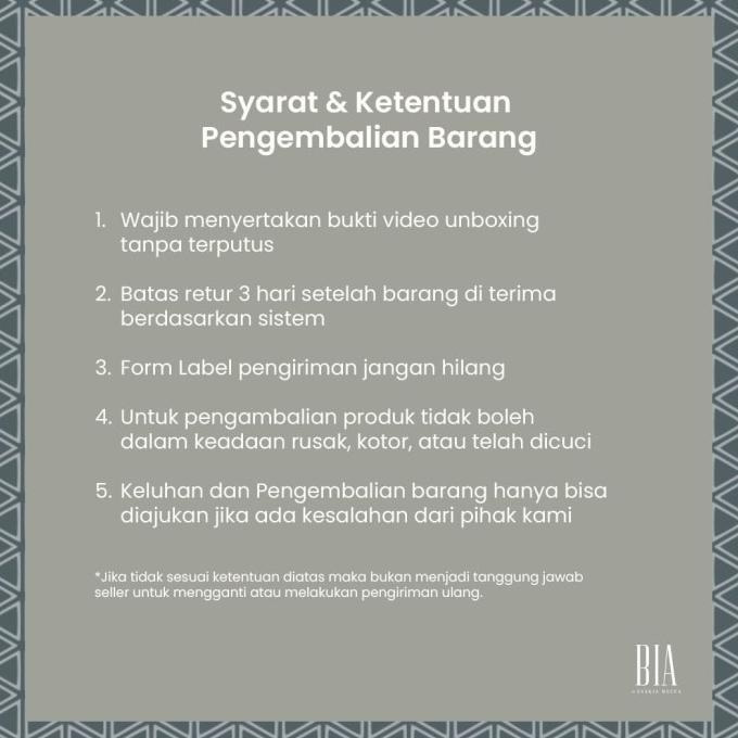 BIA x Isel Fricella - Picky Mint Dress - Edisi Denmark - Sarimbit