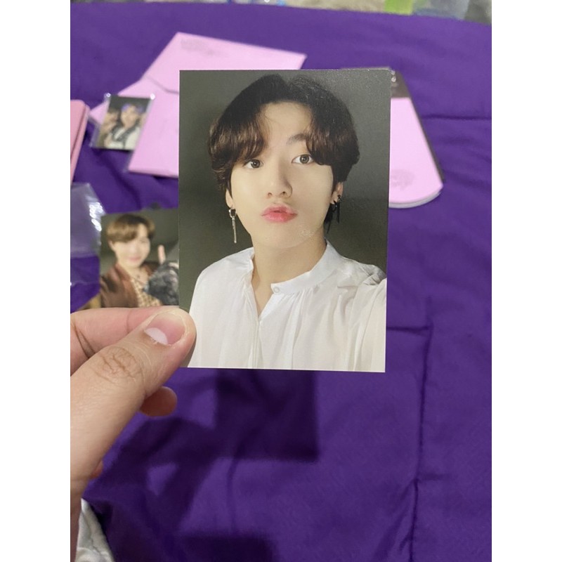 BTS Magic shop japan mini clip board photo card