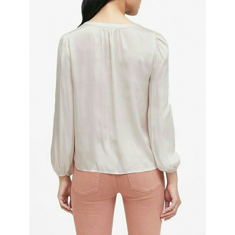 BANANA REPUBLIK SOFT SATIN BLOUSE WANITA Original Branded