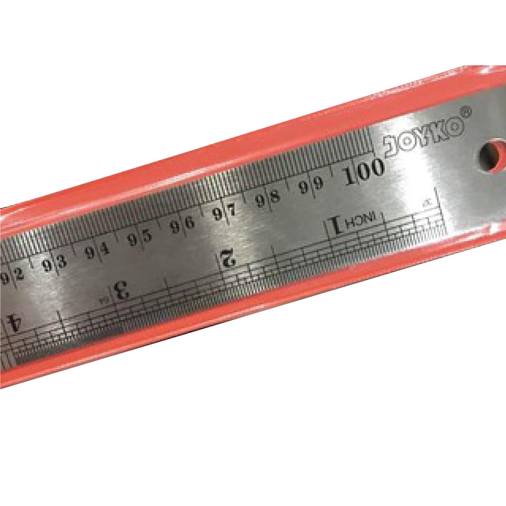 365 Stainless Steel Ruler Penggaris Besi Joyko RL-ST50 50 cm