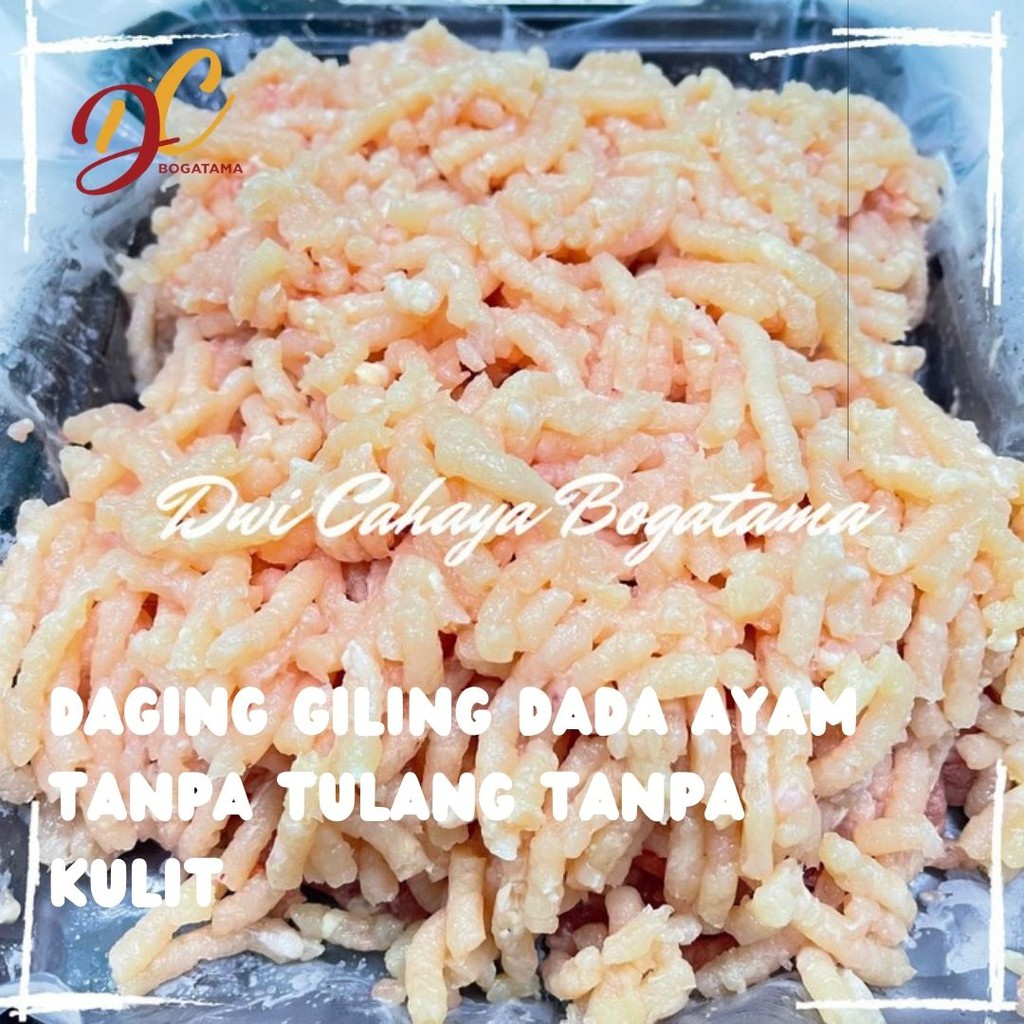 

Daging Giling Dada Ayam Tanpa Tulang Tanpa Kulit 500 gram