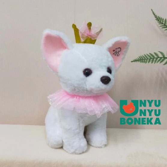 Boneka Dog Chi Hua Hua Size 12&quot;/32cm/mainananak/animal/karakter/hadiah