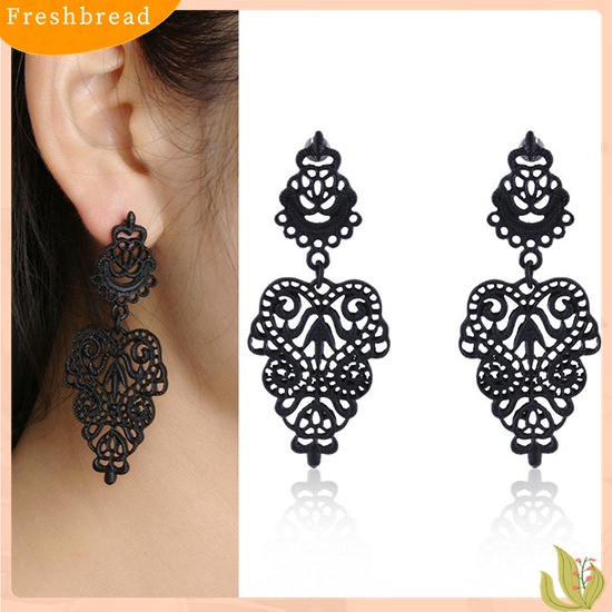 [Fresh] Anting Panjang Model Vintage Bohemia Hollow untuk Wanita