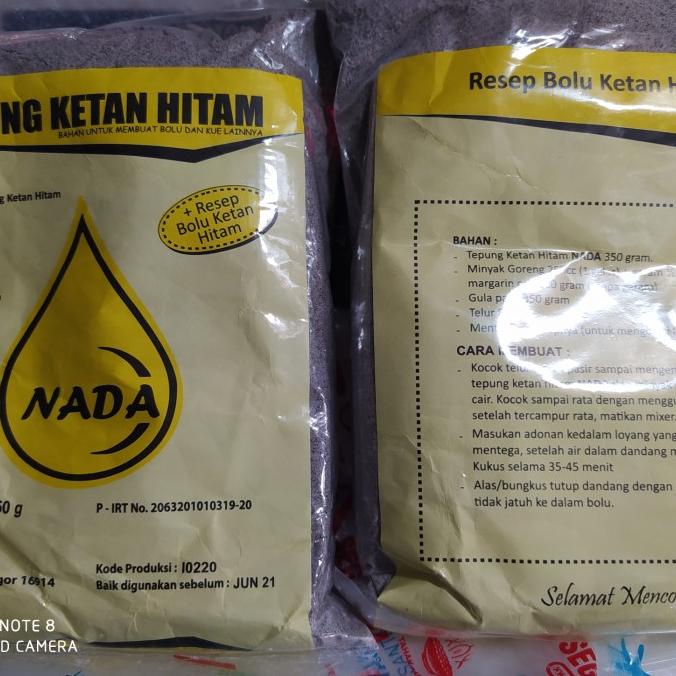 

Promo Awal tahun Tepung Ketan Hitam Nada 350g Promo Awal tahun