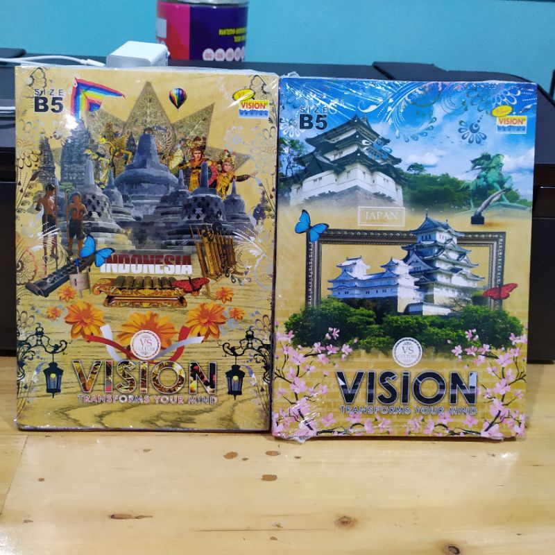 

6 BUKU TULIS VISION BESAR UKURAN B5 ISI 42 LEMBAR