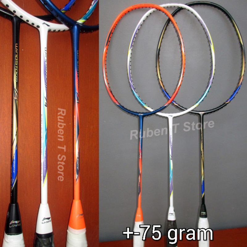 Raket Badminton Lining Windstorm74 Grade Ori 30 Lbs