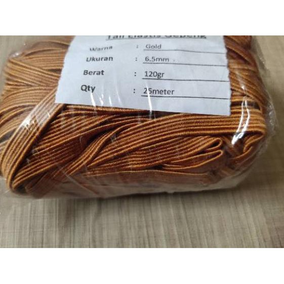

DM0✔ Tali Karet gepeng 6,5mm / Tali elis / tali ing (panjang 25 meter) Paling Popular❤️