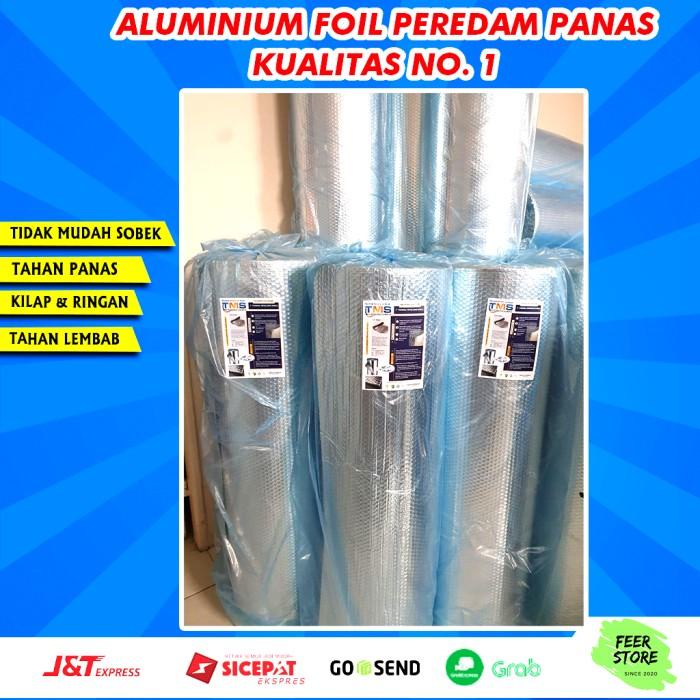 1 ROLL Aluminium Foil Bubble Peredam Panas Atap Rumah Ketebalan 4 mm