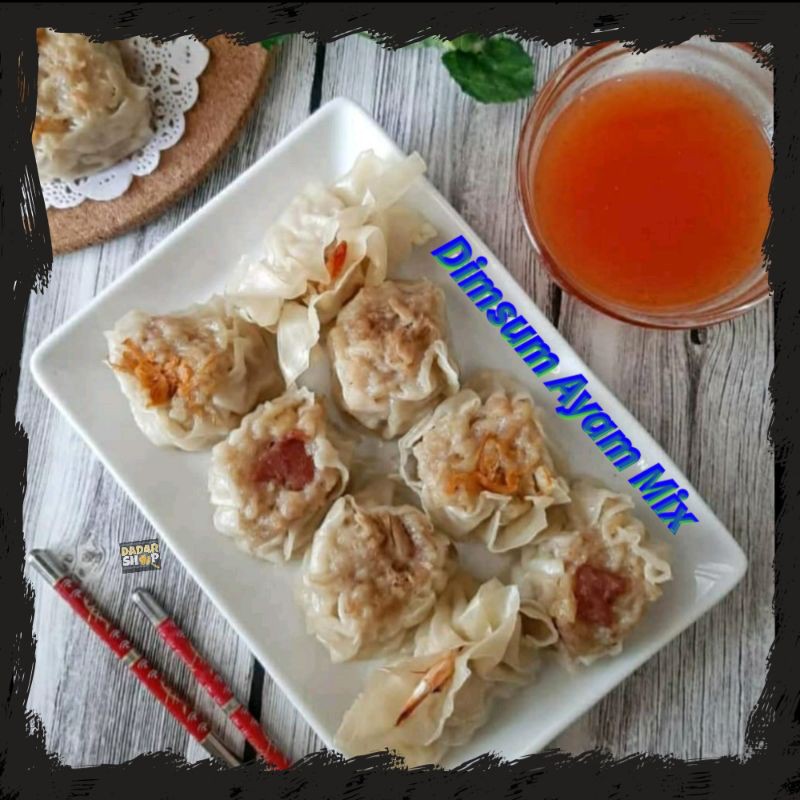 

Dimsum Ayam Mix (Isi 10 Pcs/Pack + Saos Sambal)