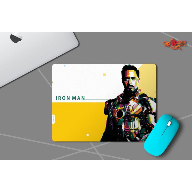 

MOUSEPAD 23X31 CM TEMA SUPERHERO MARVEL IRON MAN TIPE 07