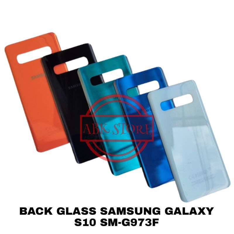 Backdoor Back Cover Kesing Samsung galaxy S10 G973F Tutup Belakang Original