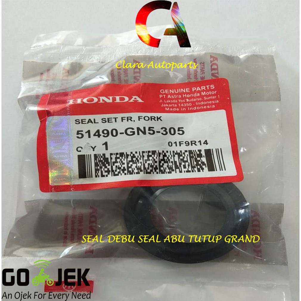 SEAL ABU TUTUP SHOCK VARIO SEAL DEBU BEAT GRAND GN5 KARISMA SUPRA HONDA SEAL TUTUP DEBU