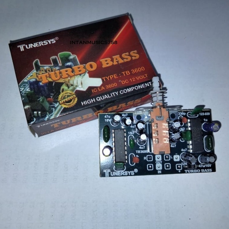 KIT TURBO BASS / PENAMBAH BASS /  PENDORONG BASS