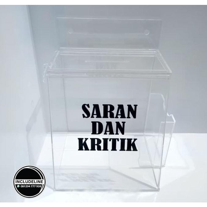 

Acrylic Kotak Saran Termurah Terlaris